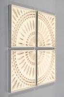 Greg Copeland 4-Part Paper Mandala, Signed - Sold for $1,088 on 05-20-2023 (Lot 673).jpg